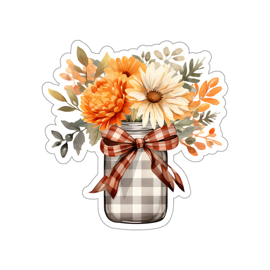 Fall Flower Bouquet Sticker - Autumn Floral Sticker 02