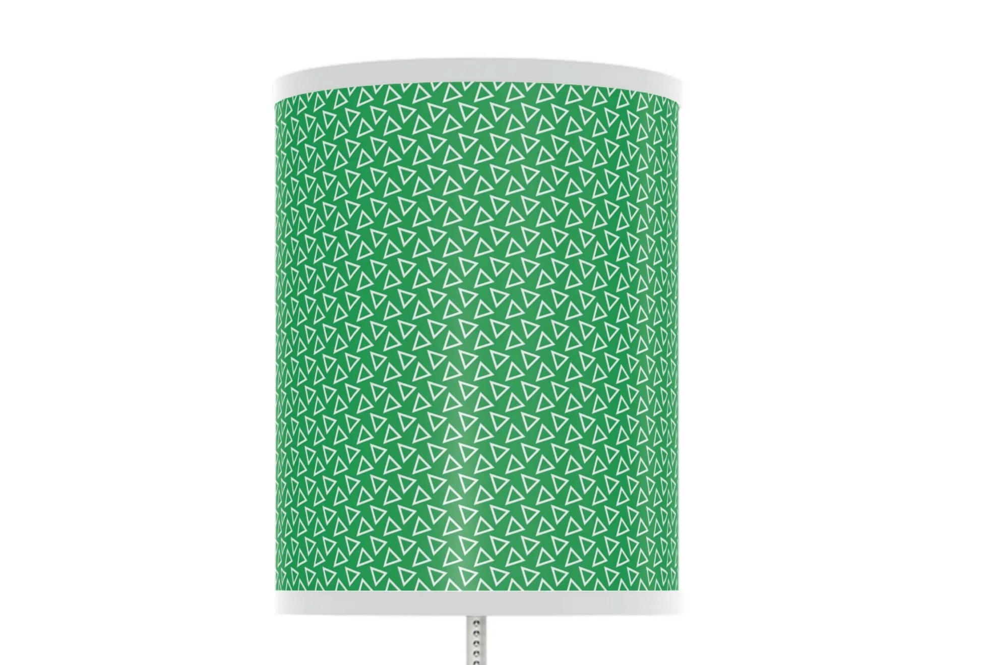 green nursery table lamp, green pattern baby nursery lamp