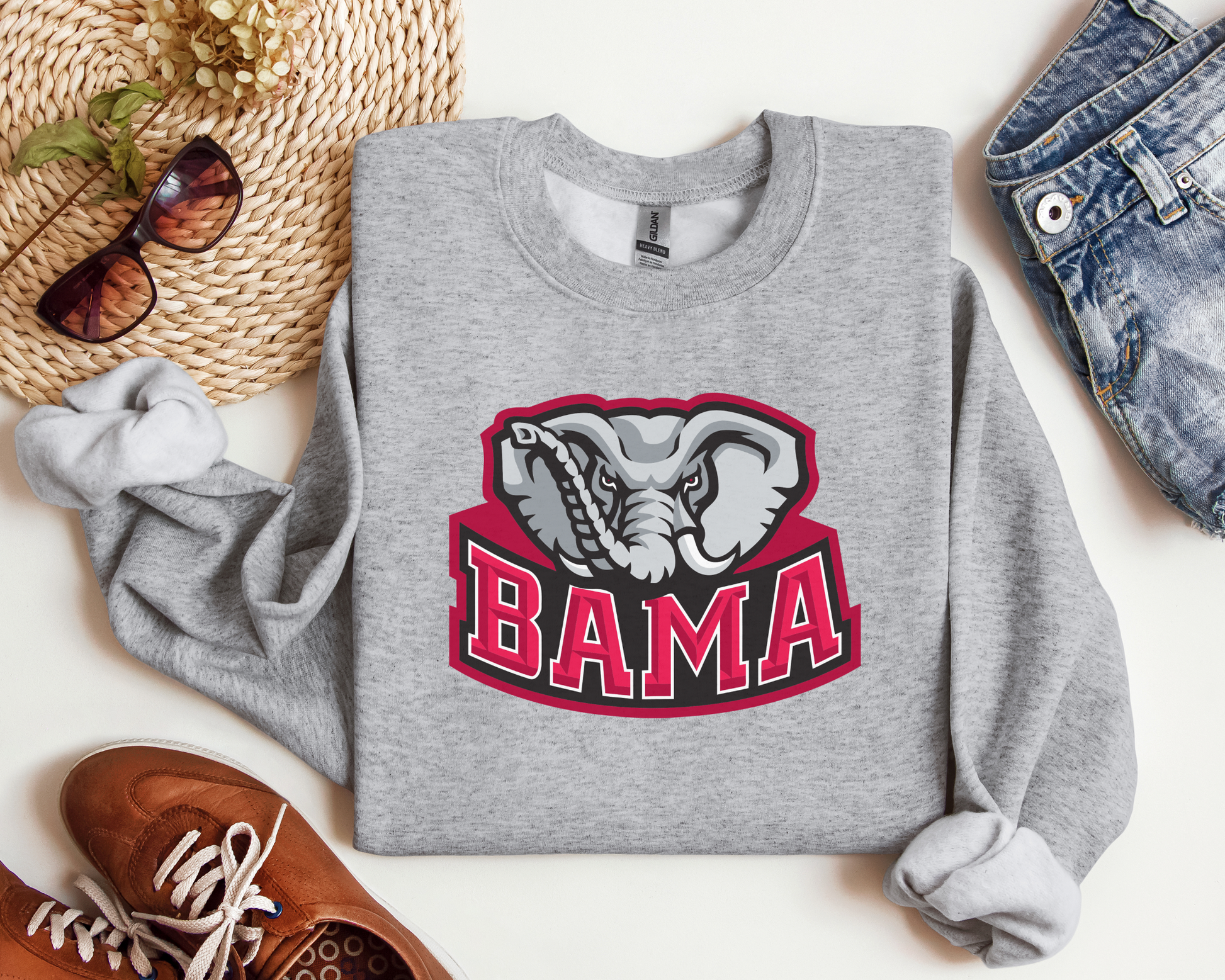Alabama Hoodie - Alabama Sweatshirt - Bama Hooded Sweatshirt
