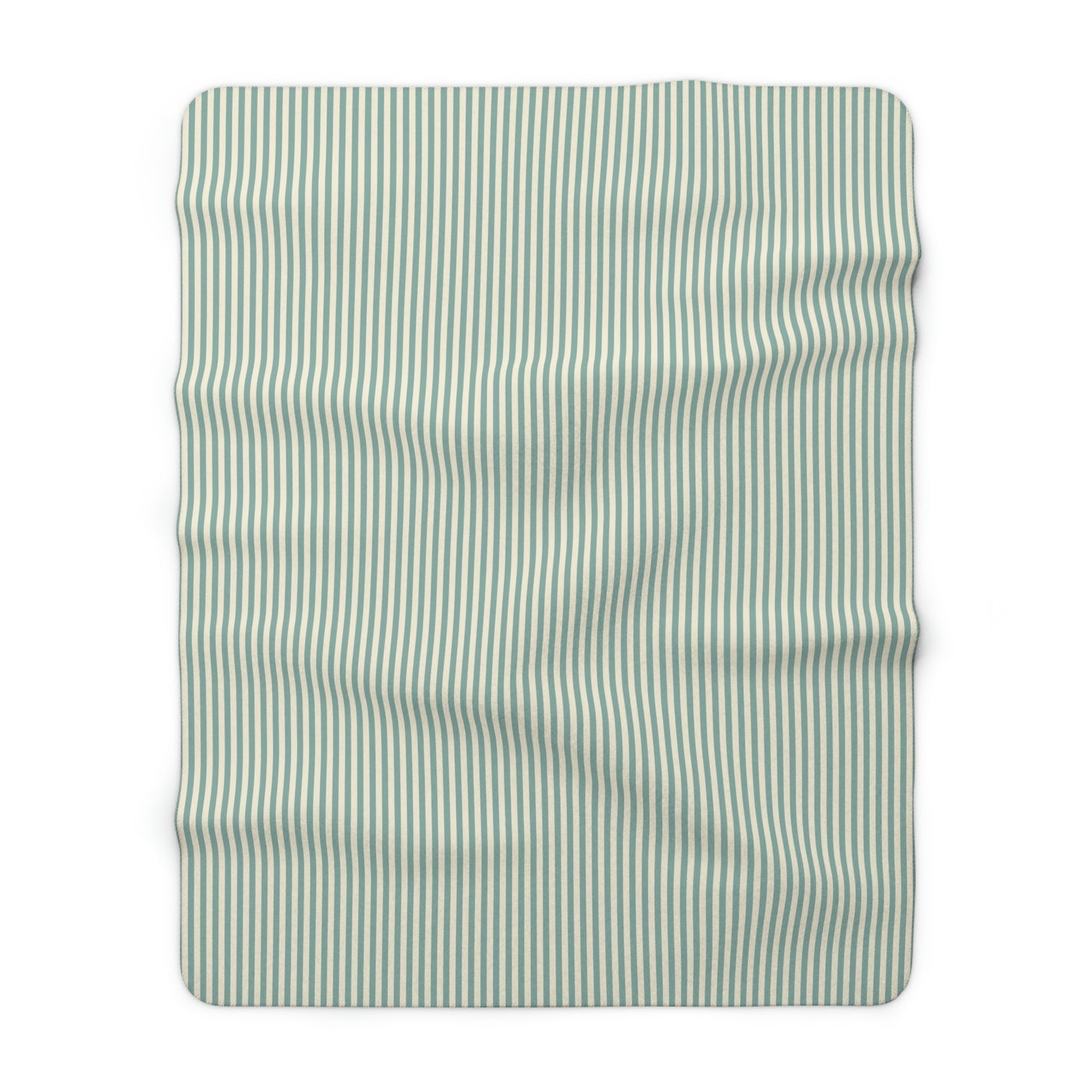green stripe sherpa blanket, sherpa blanket with retro design