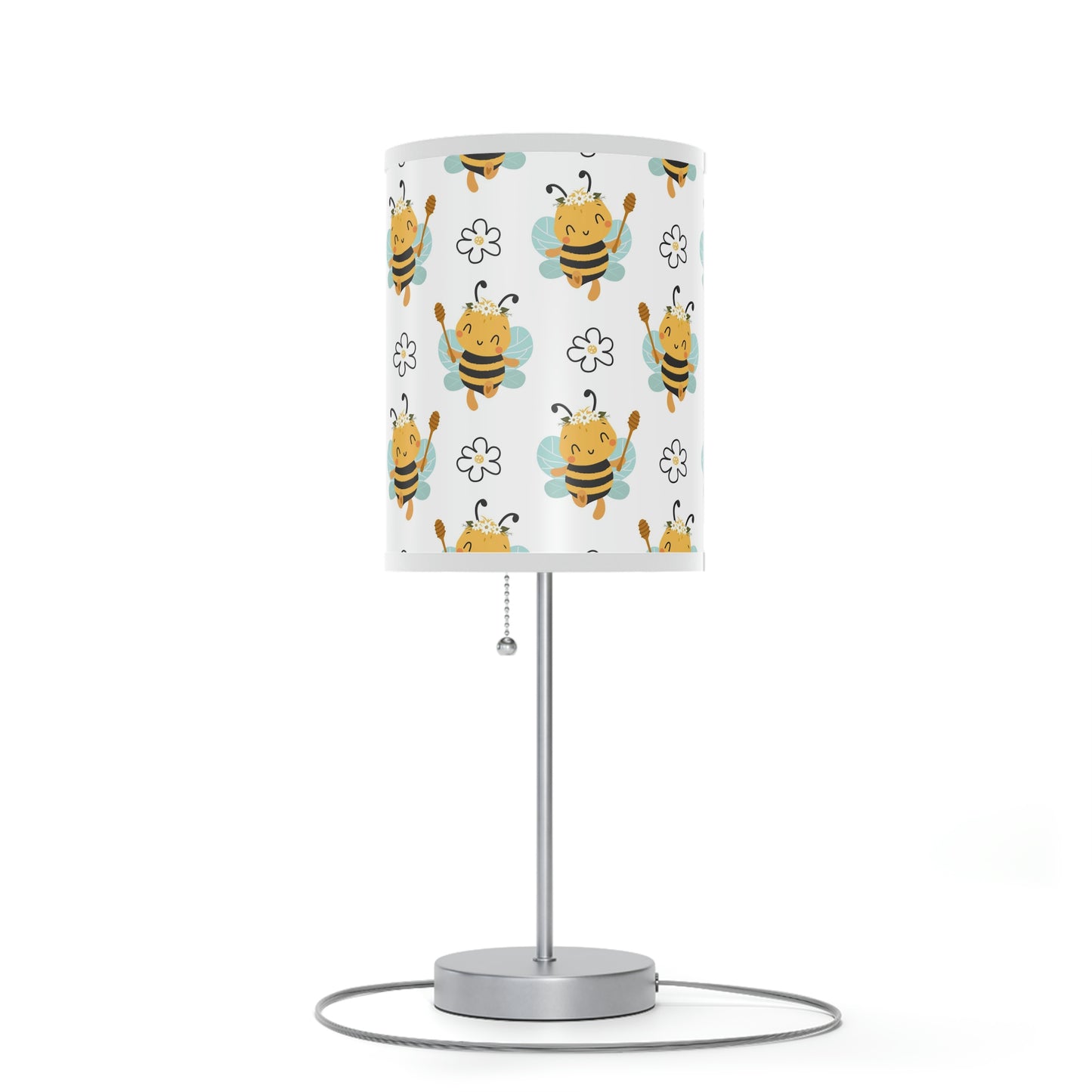 Adorable Honeybee Baby Nursery Lamp - Honeybee Nursery Table Lamp