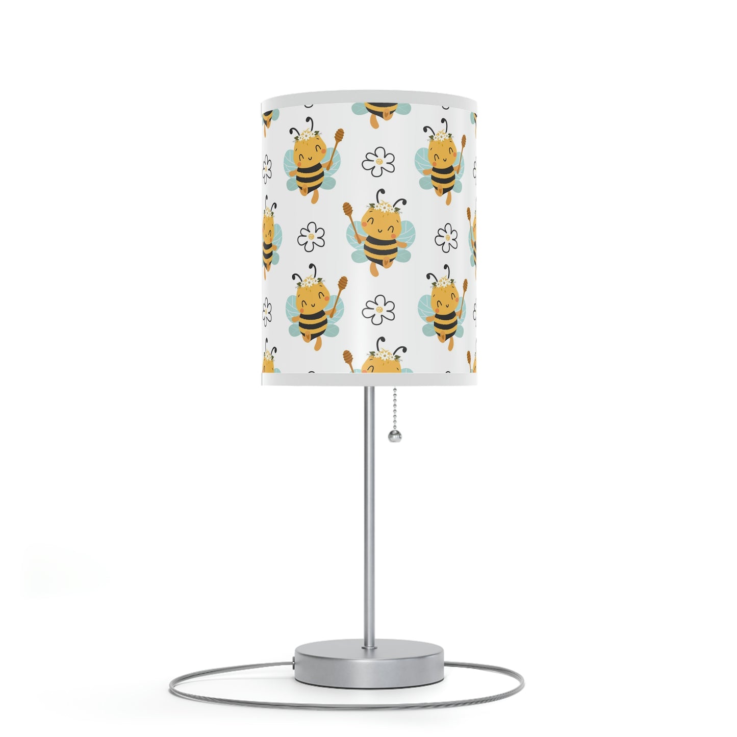 Adorable Honeybee Baby Nursery Lamp - Honeybee Nursery Table Lamp