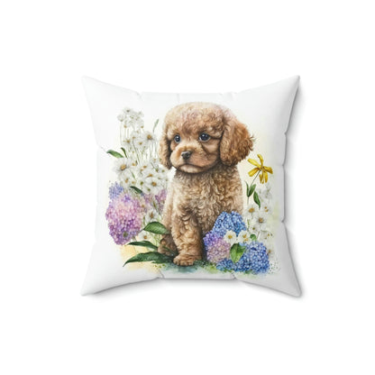doodle pet pillow, doodle throw pillow, doodle couch pillow, dog lover gift, doodle mama pillow