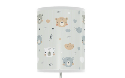 bear theme nursery table lamp, bear theme baby nursery lamp