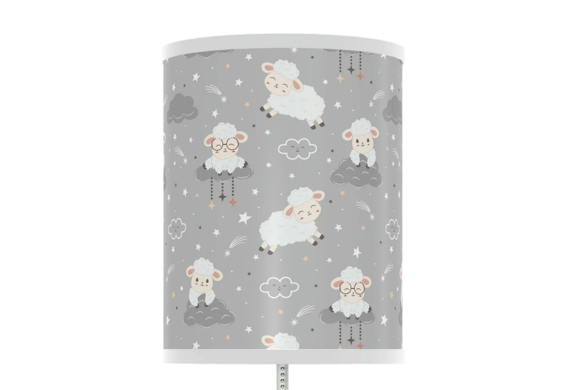 little lamb nursery table lamp, lamb baby nursery lamp