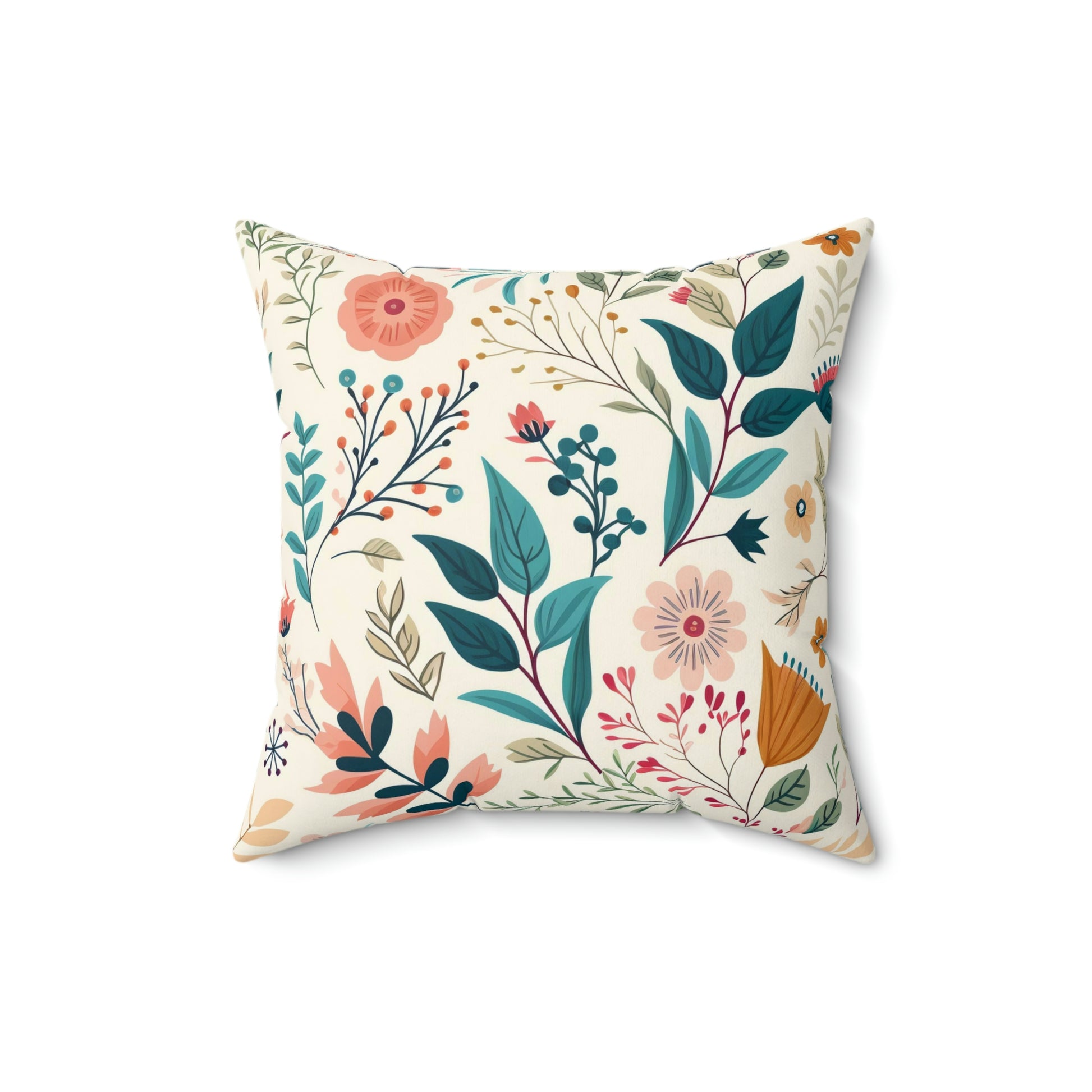 floral accent throw pillow on a couch, botanical couch pillow on a chair, floral pattern pillow on a lounger, spring garden floral decorative pillow on a bedPink and blue floral accent throw pillow on a couch, pink and blue botanical couch pillow on a chair, pink and blue floral pattern pillow on a lounger, pink and blue spring garden floral decorative pillow on a bed