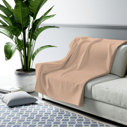 coral sherpa blanket, retro orange pattern sherpa blanket, coral retro pattern sherpa blanket