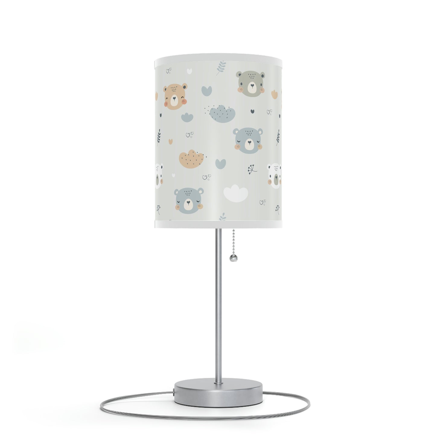 bear theme nursery table lamp, bear theme baby nursery lamp