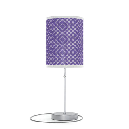 purple baby nursery lamp, purple nursery table lamp